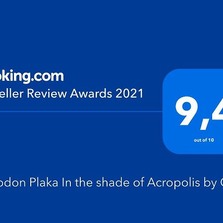 Willa Tripodon Plaka In The Shade Of Acropolis By Ghh Ateny Zewnętrze zdjęcie
